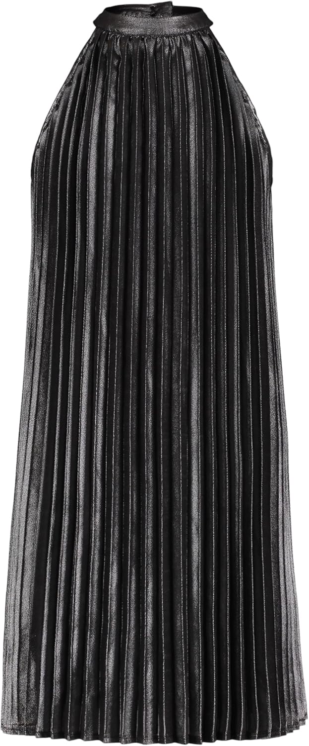 Calvin Klein Girls' Sleeveless Party Dress with Fit and Flare Style