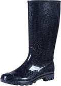Women's Knee High Rain Boots - Fashionable Waterproof Wellies