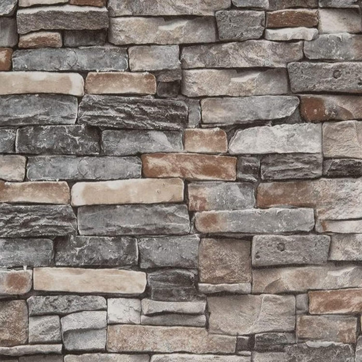 Abyssaly Brick Wallpaper Peel and Stick for Home Decoration