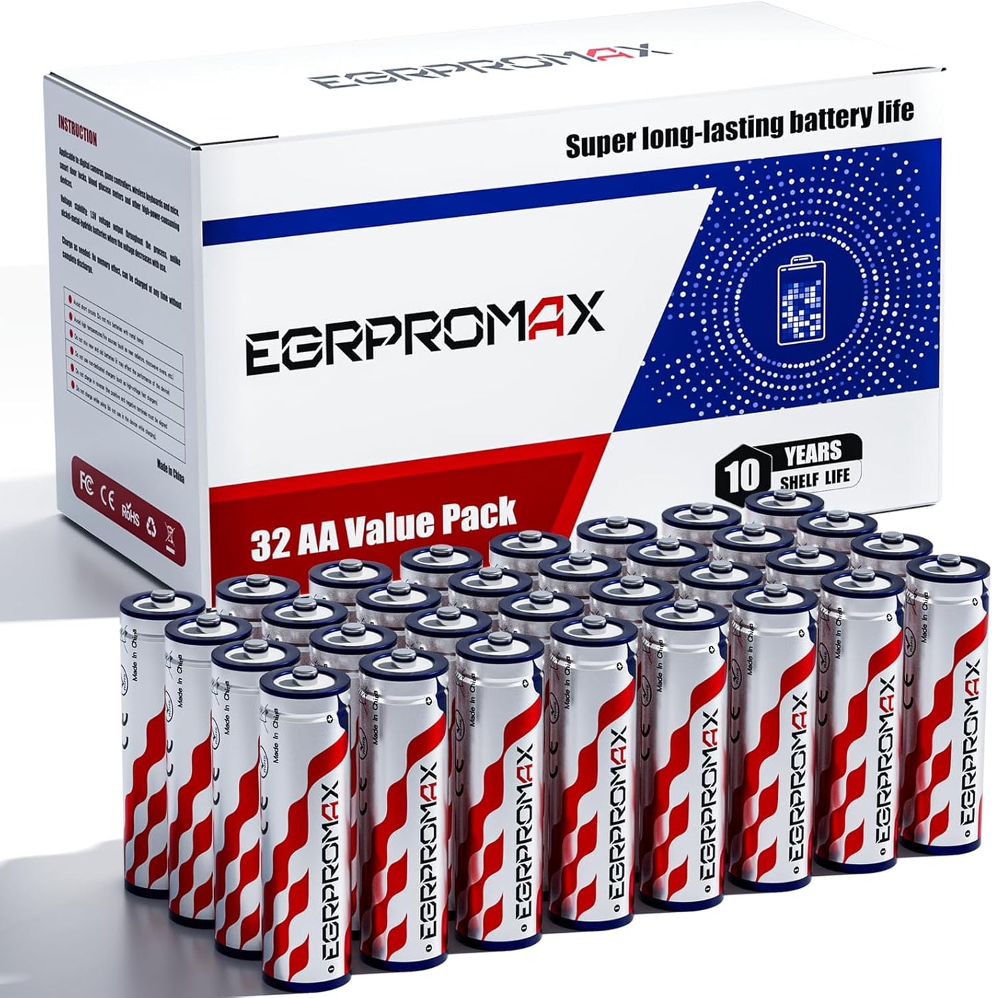 1.5V Lithium Rechargeable AA Batteries - Long-Lasting Power