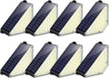 Solar Step Lights for Outside - Brightness Adjustable Solar Stair