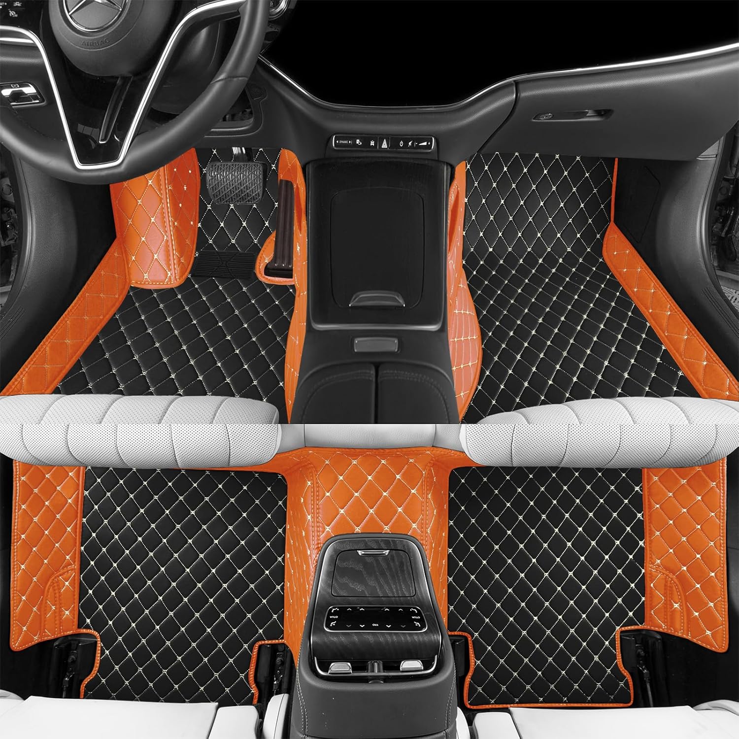 Customizable All-Weather Car Floor Mats for 99% Models