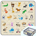 Baby Play Mat Thick Soft 71in x 79in Playpen Mat - Non-Slip, Washable
