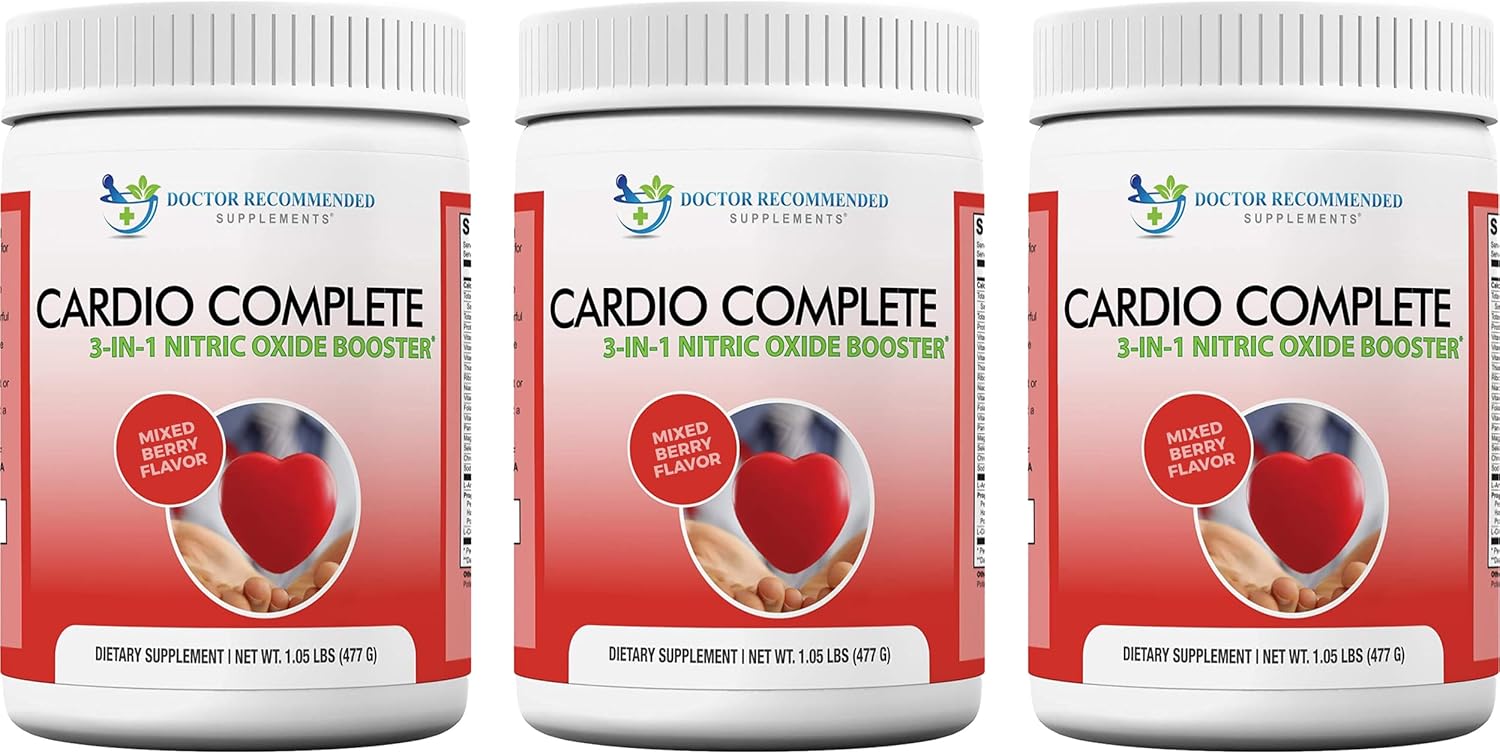 Cardio Complete Heart Health Support Powder for Nitric Oxide Boost