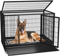 48/37 in Heavy Duty Wire Dog Crate Cage Kennel for Large Dogs - Extra