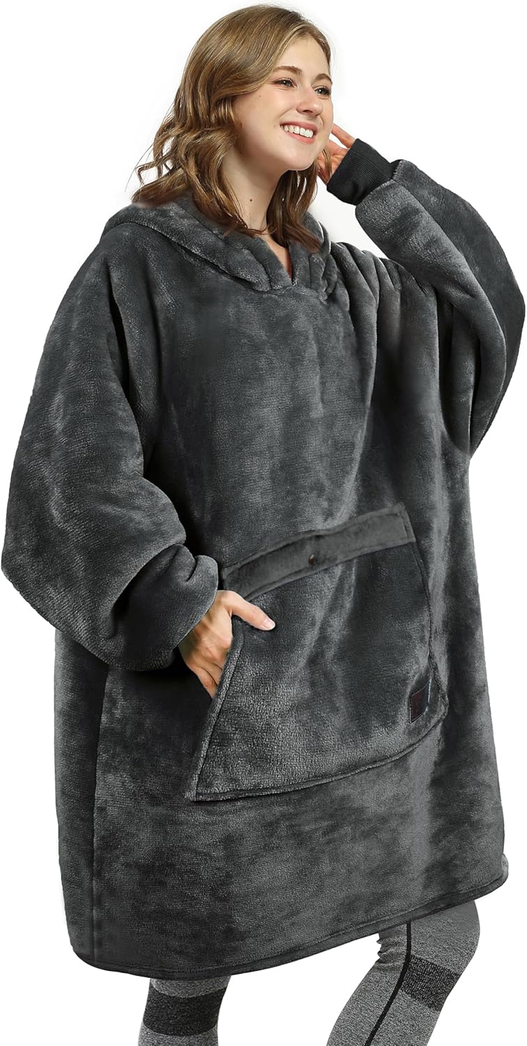 Catalonia Oversized Sherpa Hoodie - Cozy Loungewear