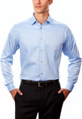 Calvin Klein Men's Dress Shirt Regular Fit Non Iron Stretch Solid body