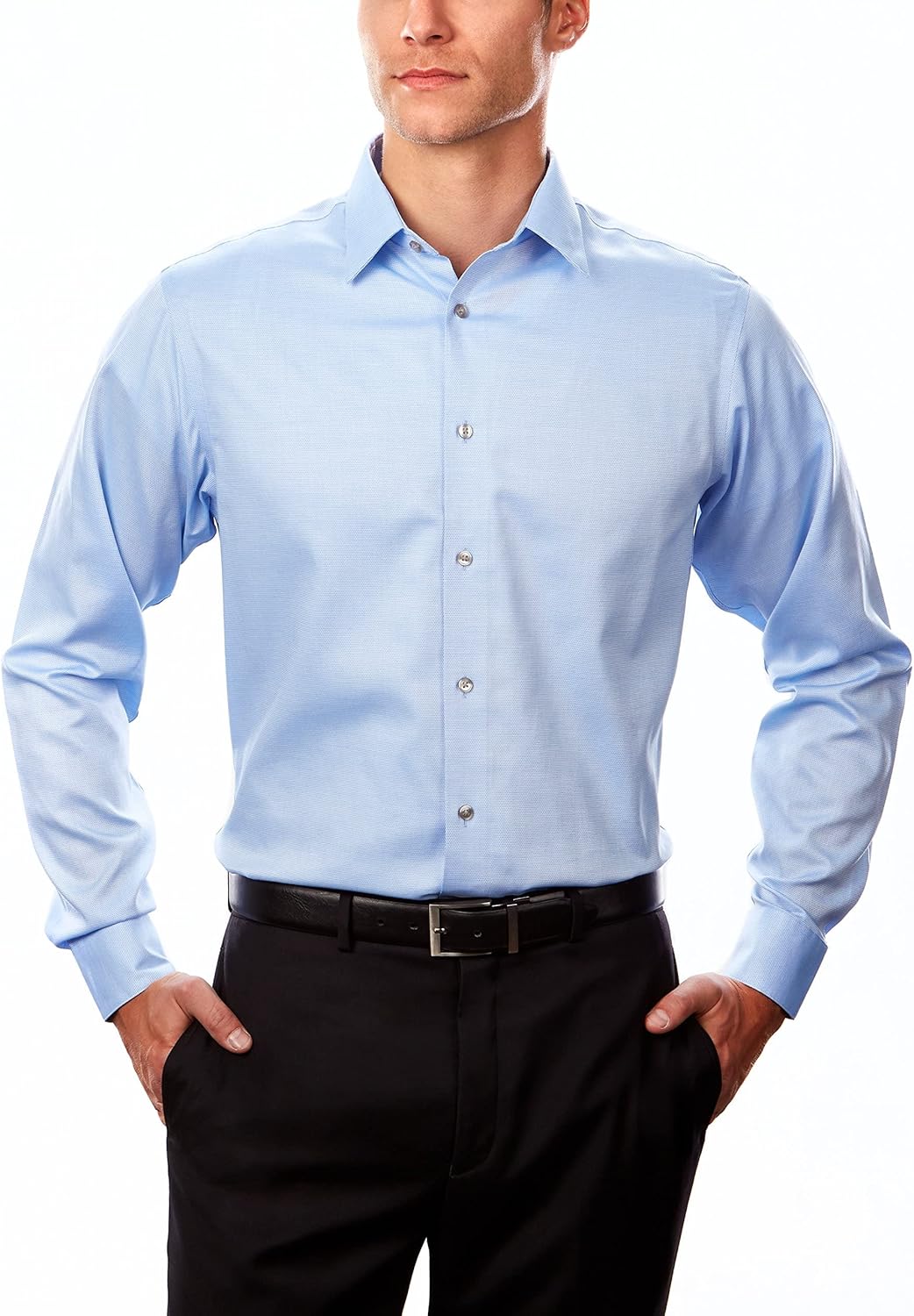 Calvin Klein Men's Dress Shirt Non Iron Stretch Solid Comfort