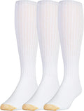 GOLDTOE Men's Ultra Tec Over-The-Calf Athletic Socks - Cushioned