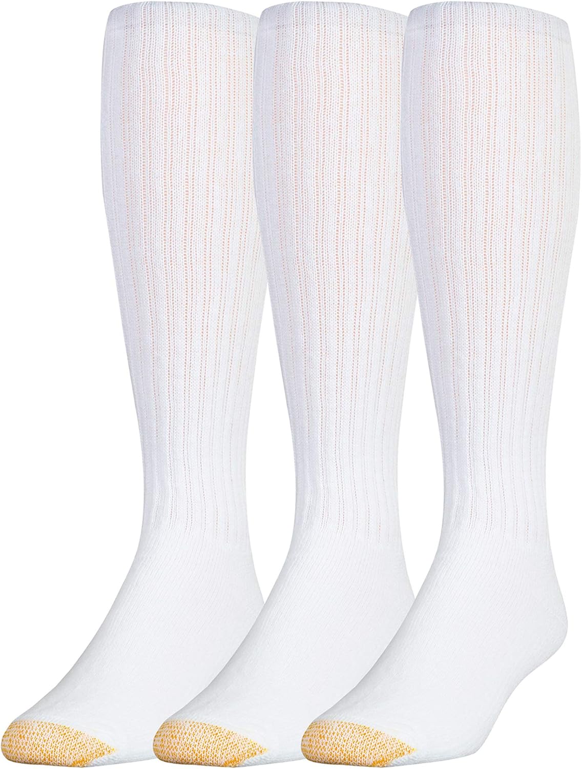 GOLDTOE Men's Ultra Tec Performance Over-The-Calf Athletic Socks