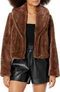 [BLANKNYC] womens Women's Faux Fur Jacket Jackets Coats Clothing