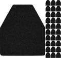 Nuanchu 30 Pack Nonslip Urinal Floor Mats - Absorbent, Odor Reducing