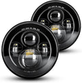 LX-LIGHT 7 Inch LED Headlights for Jeep Wrangler and More