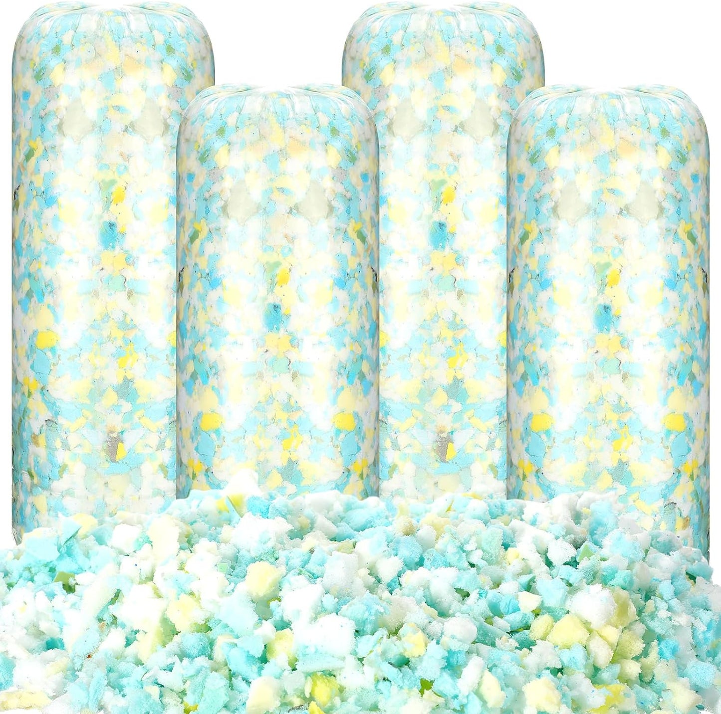 Soft Memory Foam Bean Bag Filler 4 Pack