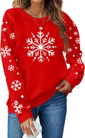 Cozy Christmas Snowflake Sweatshirt by YALUCOR