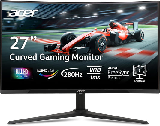 Acer Nitro 27 Curved Gaming Monitor | 280Hz Refresh | AMD FreeSync ~ 35 Characters