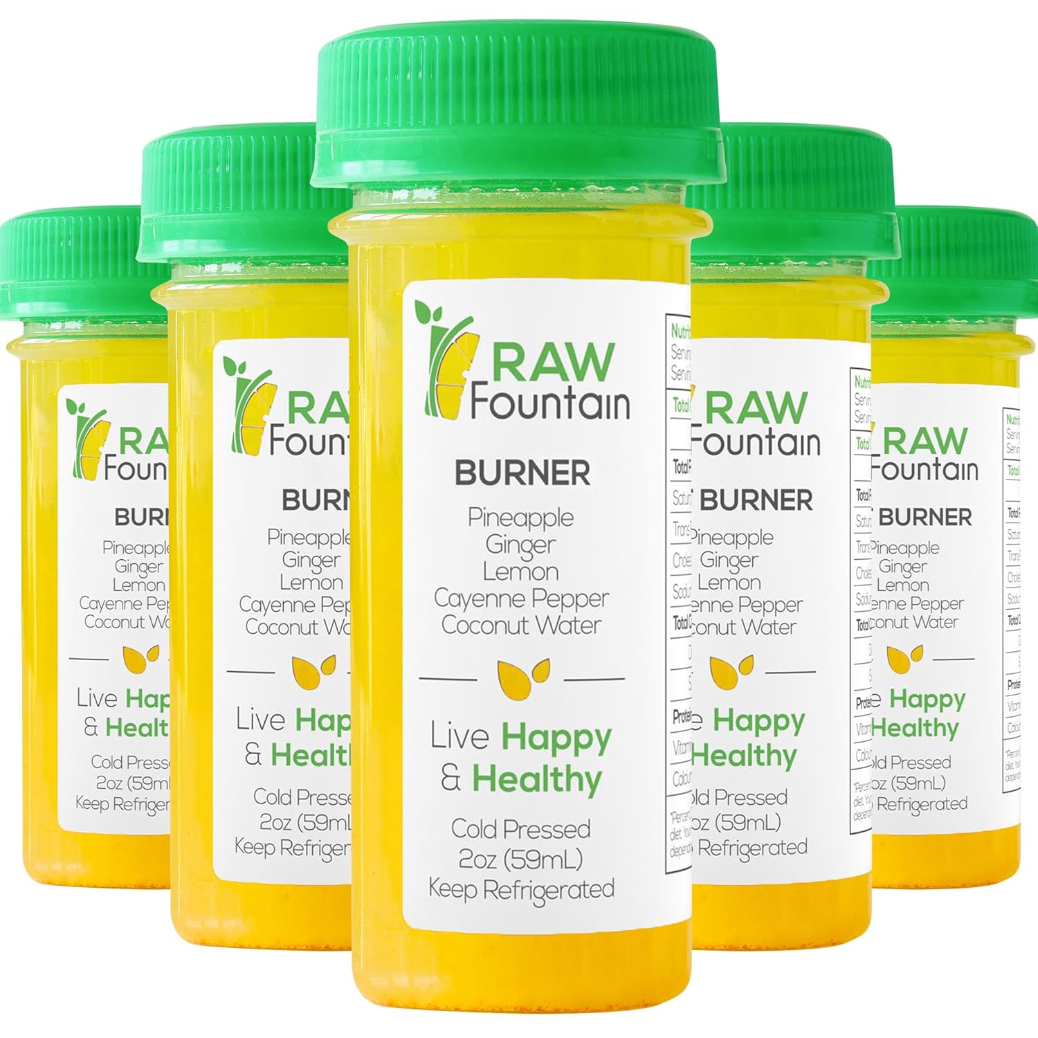 20 Immunity Shots with Ginger, Lemon, Cayenne & Pineapple