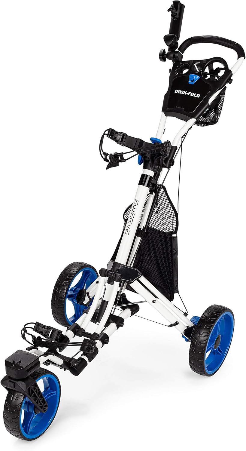Founders Club Swerve 3-Wheel Golf Cart for Easy Walking