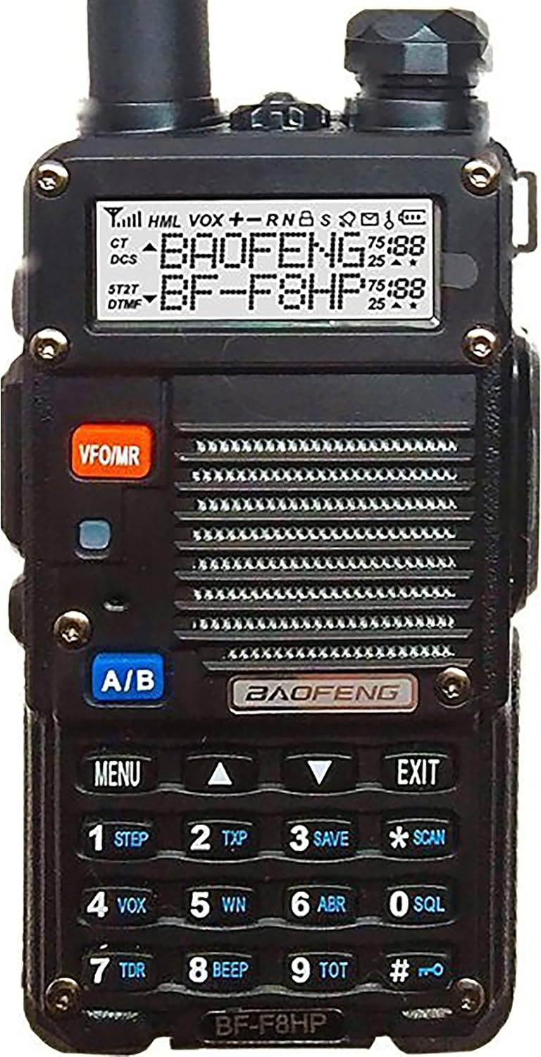 BAOFENG BF-F8HP Dual Band Two-Way Radio with Full Kit Included