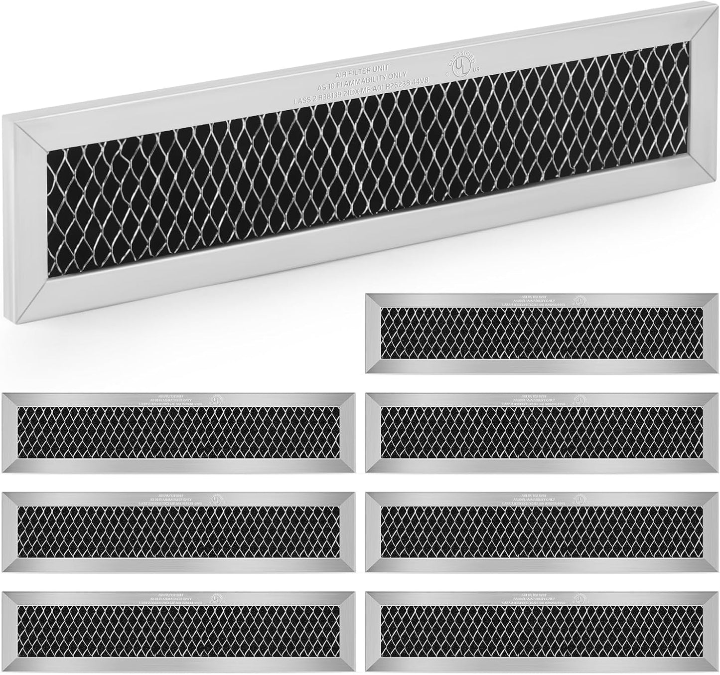 Freshen up your Kitchen with 8Pcs Microwave Carbon Filters!