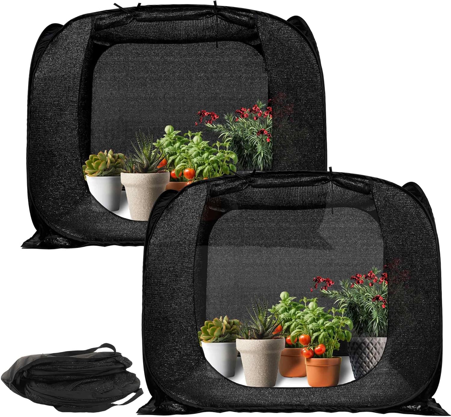 2PCS Pop up Sunshade Cloth for Gardening with UV Protection