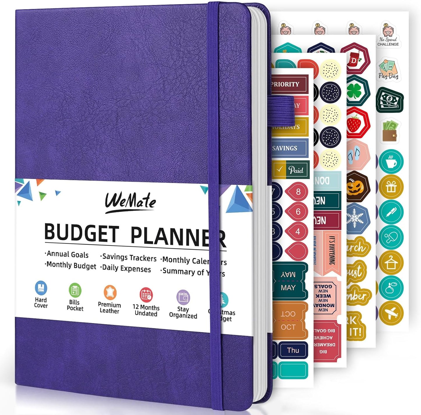 WEMATE 2025 Budget Planner - Financial Organizer for Finances