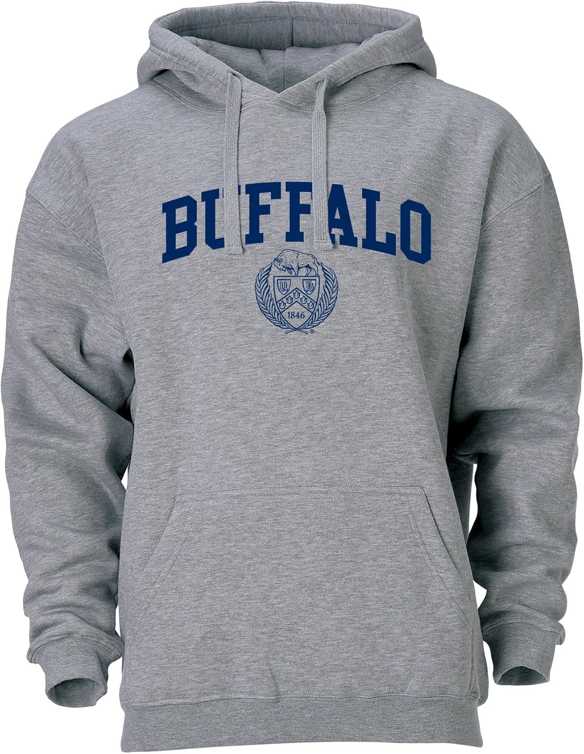 Unisex Hooded Sweatshirt with Heritage Logo for Buffalo Fans