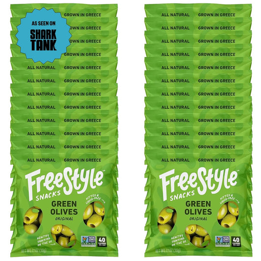 Freestyle Snacks Olive Snack Packs - Healthy On-the-Go Snack