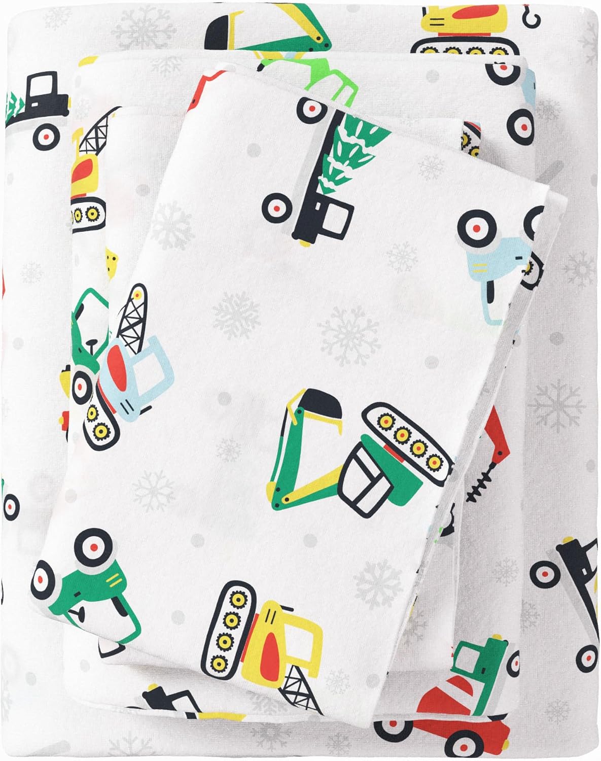 Great Bay Home Christmas Flannel Sheet Set for Cozy Winter Nights