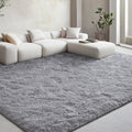 Ultra Soft Shag Area Rug 4x6 - Plush Machine Washable Comfort