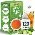 Bitter Melon Tea Bags 120 Count - Pure Herbal Digestive Support