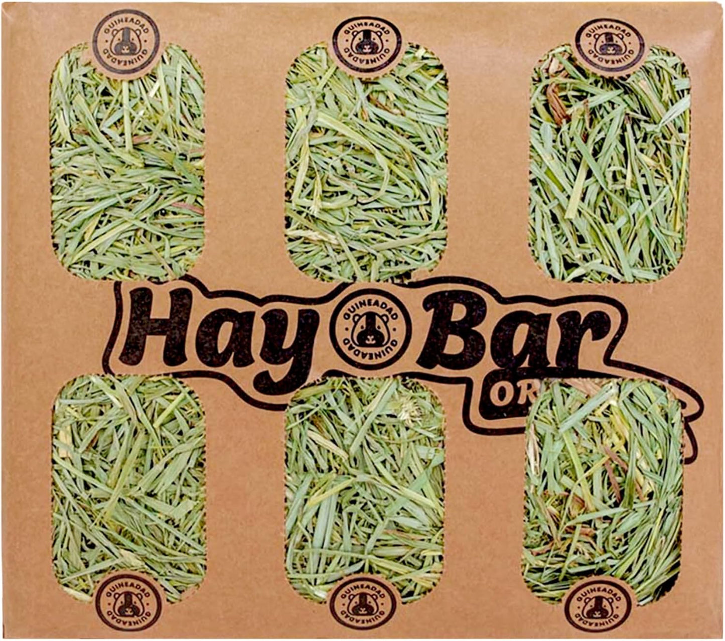 GuineaDad Orchard Hay Bar 5 Pack for Guinea Pigs and More