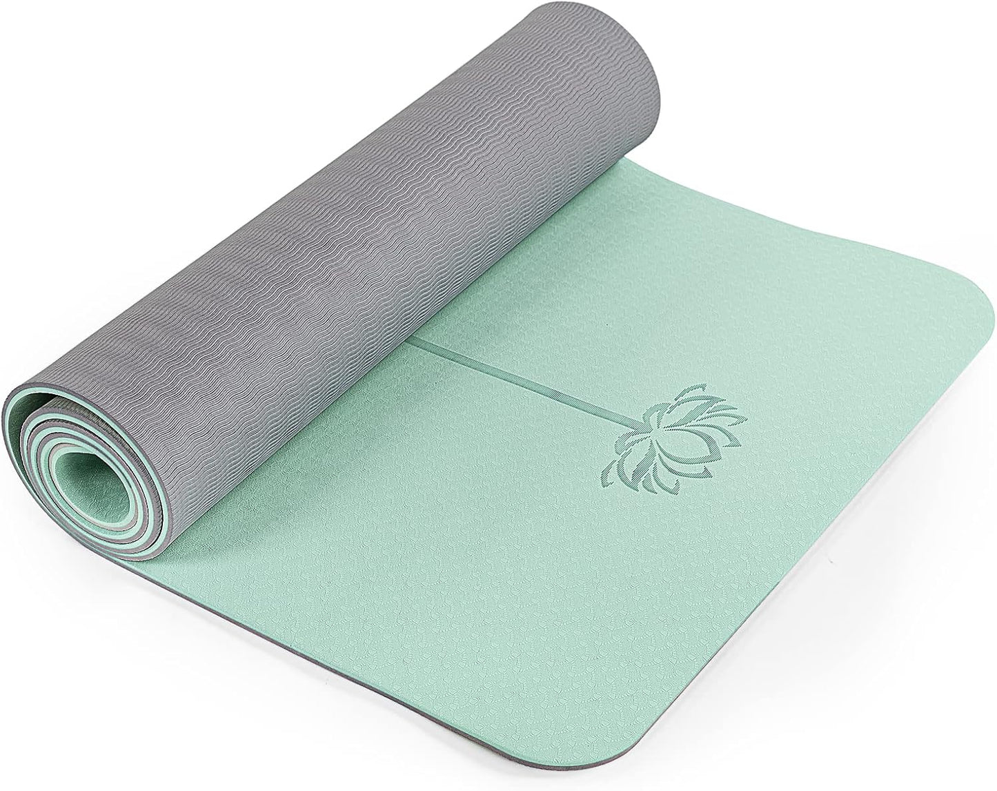 Non Slip Yoga Mat for Home Workout - Eco Friendly & Anti-Tear