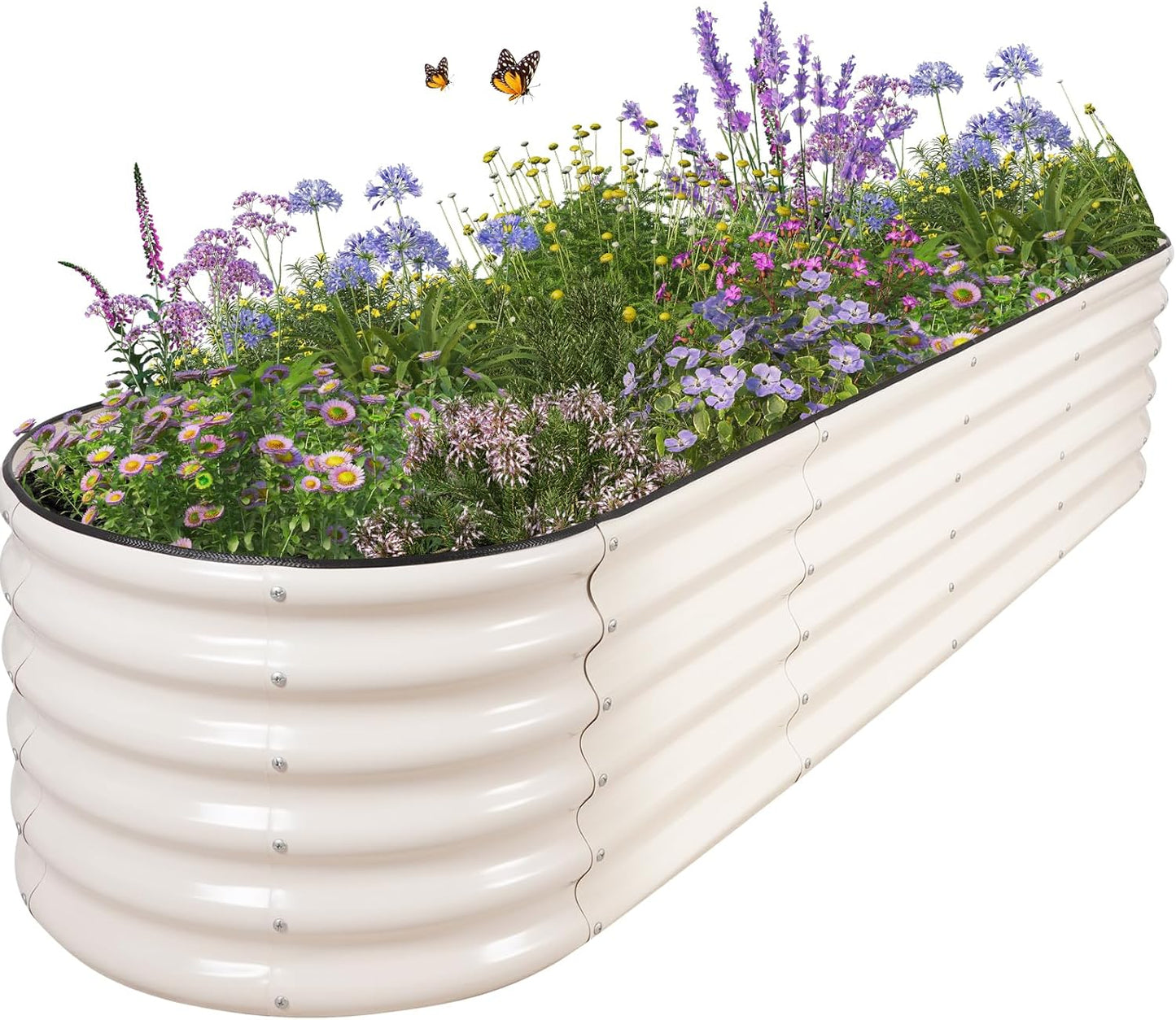 Galvanized Raised Garden Bed for Outdoor Gardening Needs