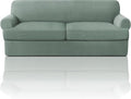 PrinceDeco T Cushion Sofa Slipcover 3 Piece Set - Fits 70 to 88 in
