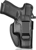 Premium Leather IWB Holster for Glock 17/19/19X/47/22/23/31/32/44/45