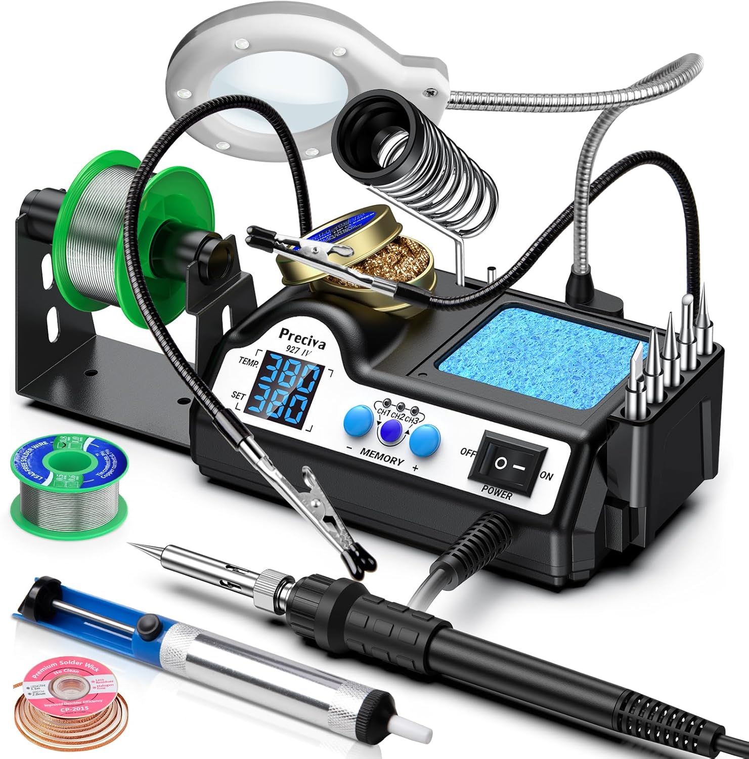 Preciva 927 IV Soldering Station Kit for Efficient Soldering