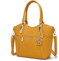 MKF Collection Hazel Tote Bag for Women - Stylish Vegan Leather