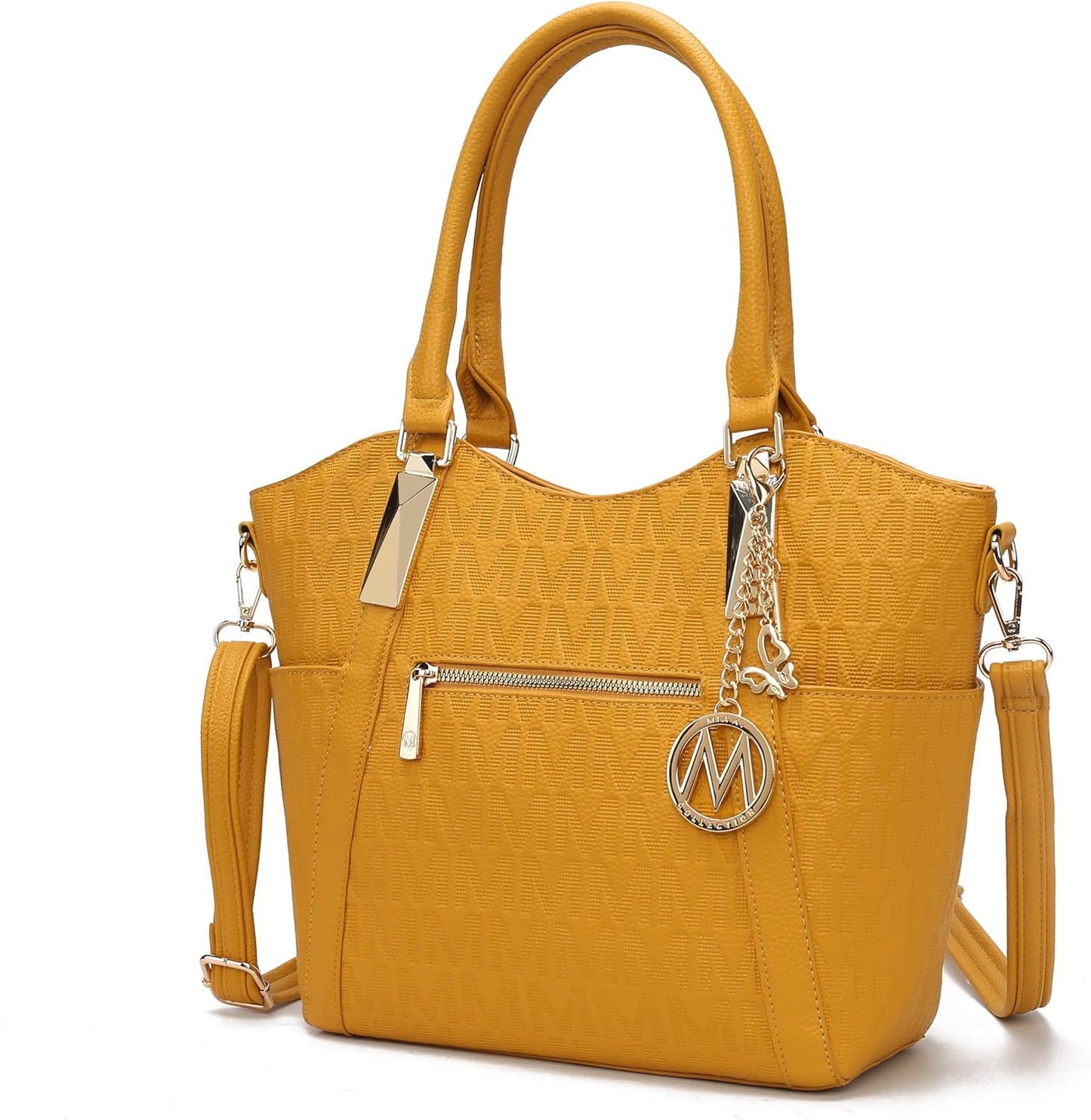 MKF Collection Hazel Tote Bag for Women - Stylish Vegan Leather
