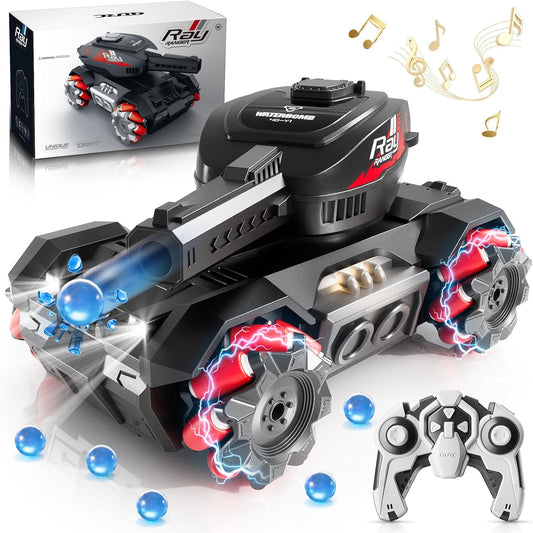 360 Stunt RC Tank Shooter, 10500 Water Bombs, 40+ Min Play