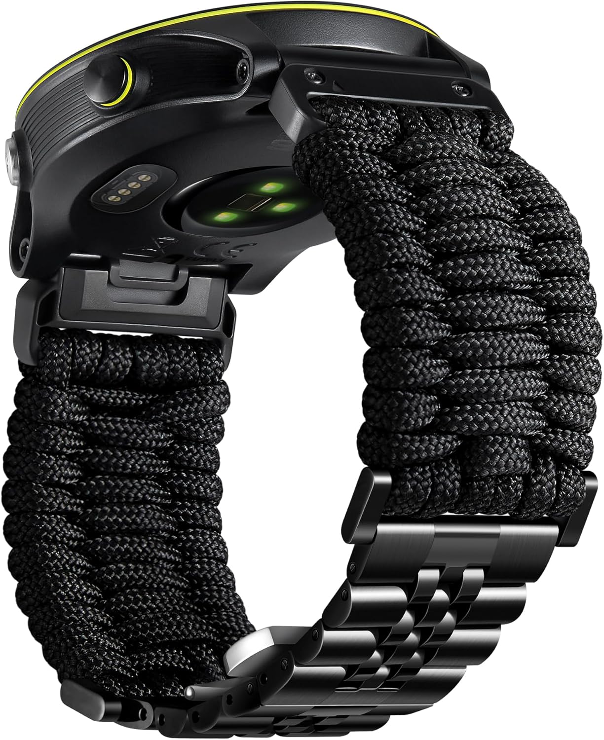 BINLUN Compatible Garmin Watch Band 22mm 26mm Paracord Strap