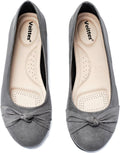 Veittes Women's Wide Width Flat Shoes - Comfortable