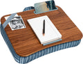 Stylish Lap Desk with Phone Holder - Fits 15.6 Laptops
