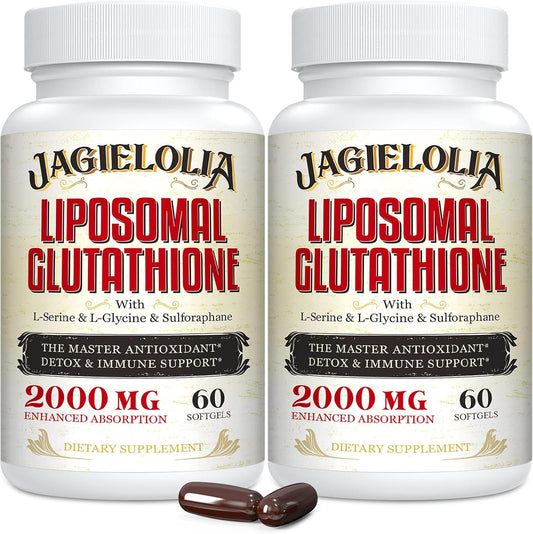 Liposomal Glutathione 2000 mg with L-Serine & L-Glycine Softgels