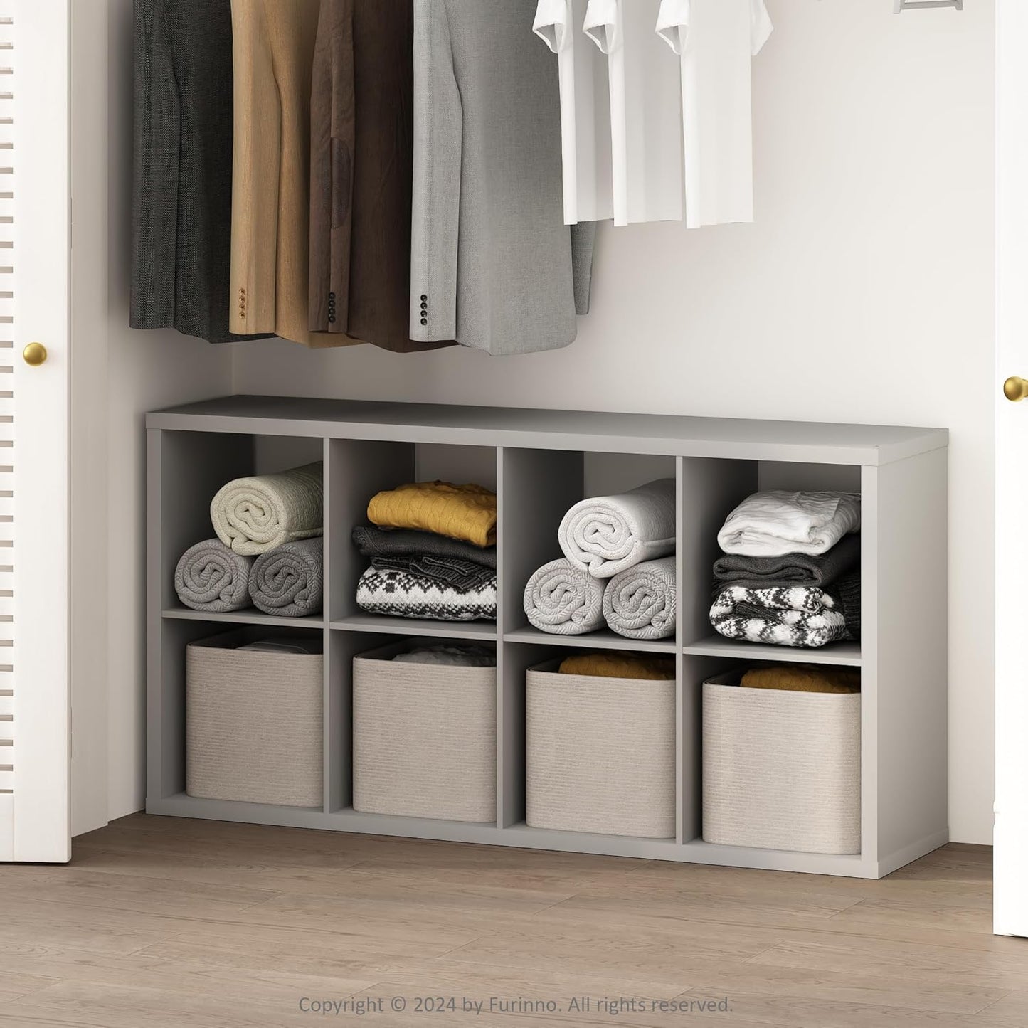 Furinno Cubic Open Back 8-Cube Storage Organizer Shelf Review