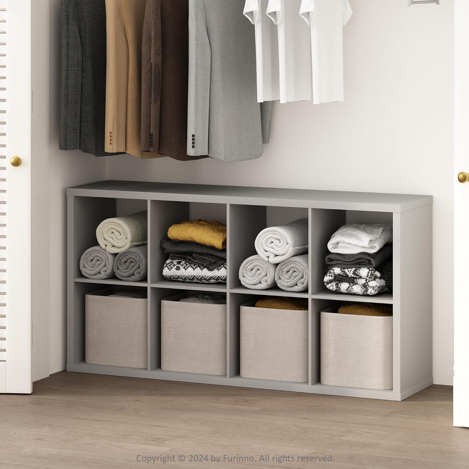 Furinno Cubic Open Back 8-Cube Storage Organizer Shelf Review