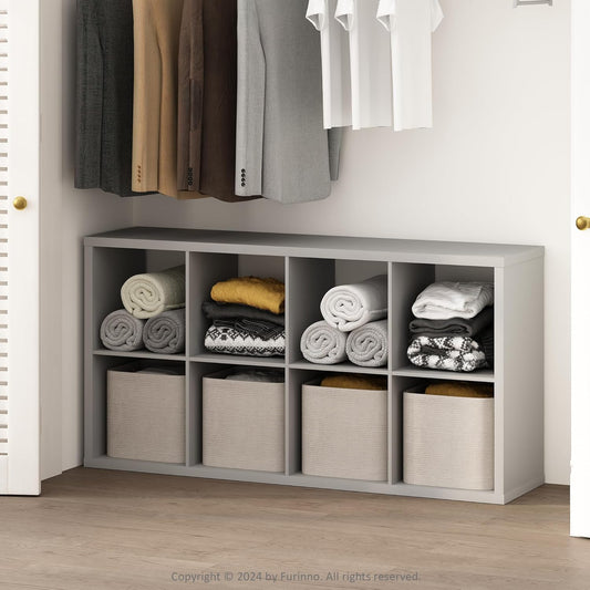 Furinno Cubic Open Back 8-Cube Storage Organizer Shelf Review