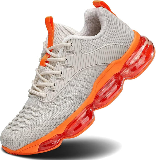Womens Walking Running Shoes with Air Cushion for Comfort