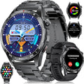 Smart Watch for Men 1.43ft AMOLED with 3 Straps - Rugged Fitness Watch
