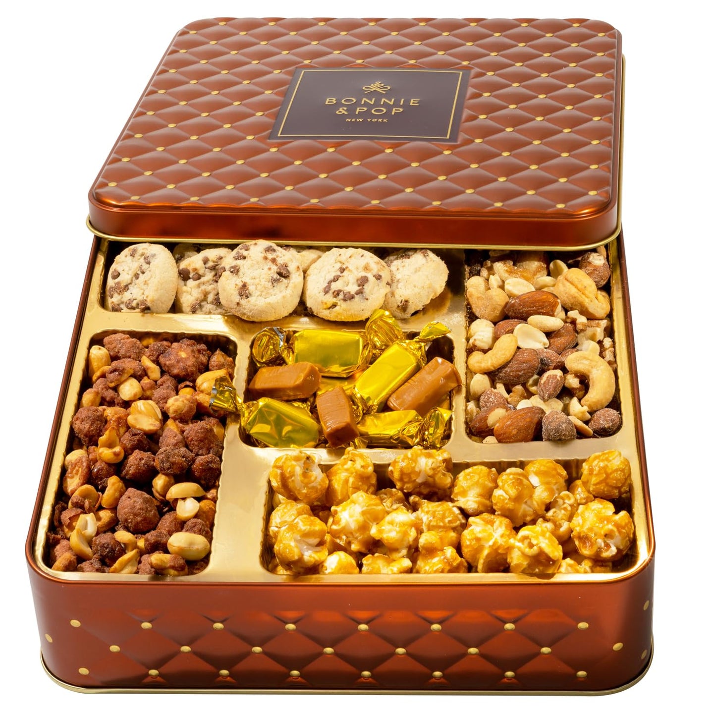 Holiday Snack Assortment Gift Basket - Gourmet Treats for All